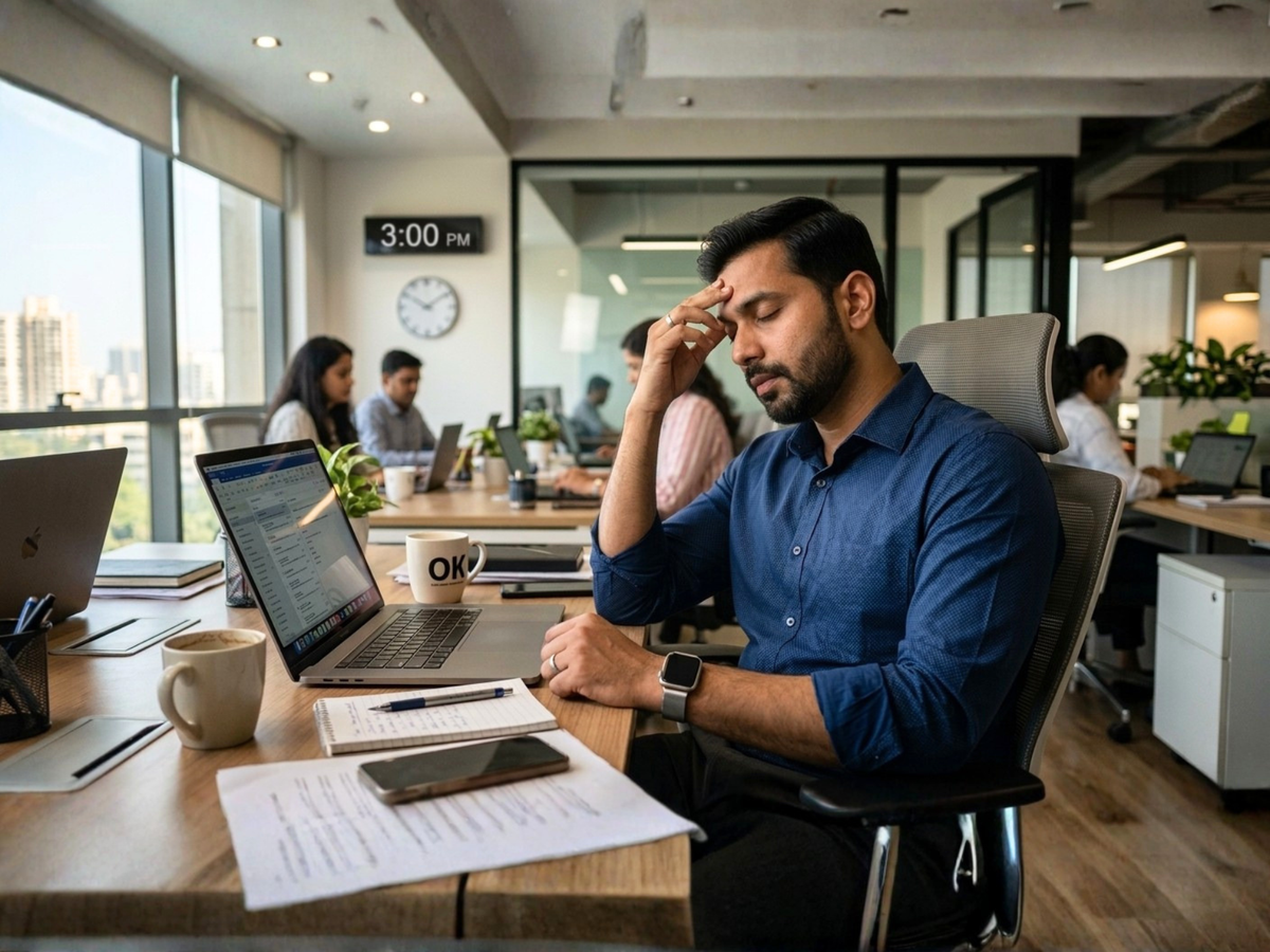 Energy Crash and Fatigue in Working Professionals: Why It Happens and How to Reclaim Your Power